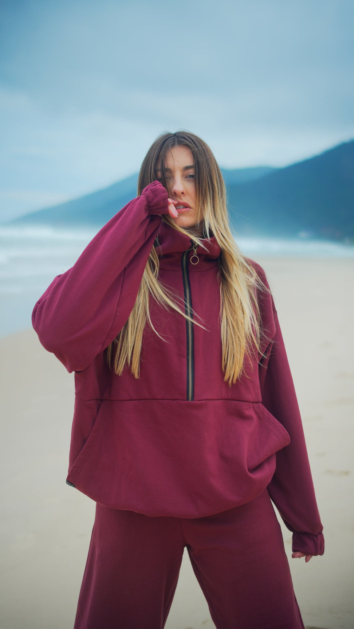 Conjunto Cozy Marsala