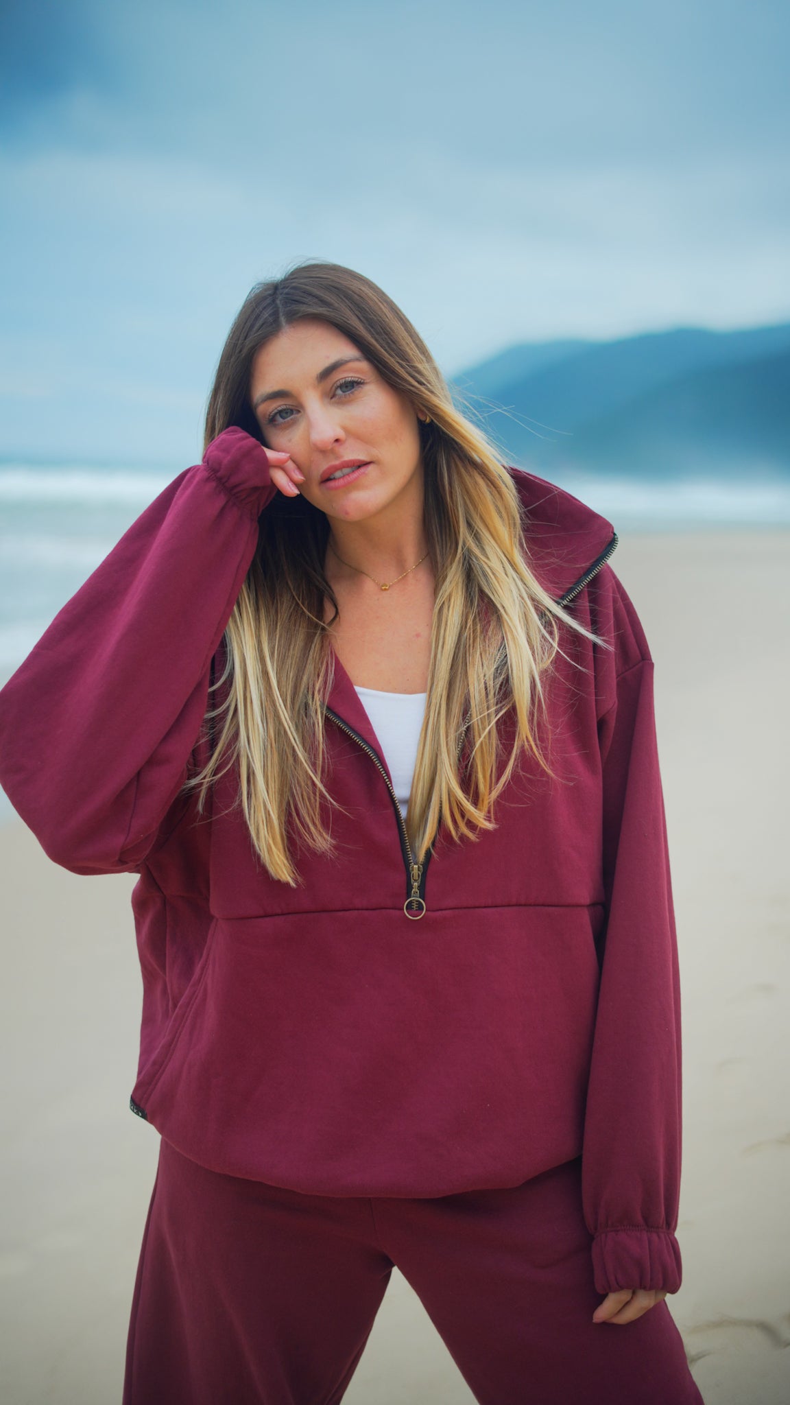 Conjunto Cozy Marsala