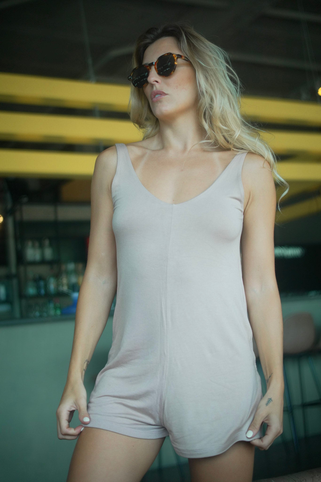 Macaquinho Amplo Nude