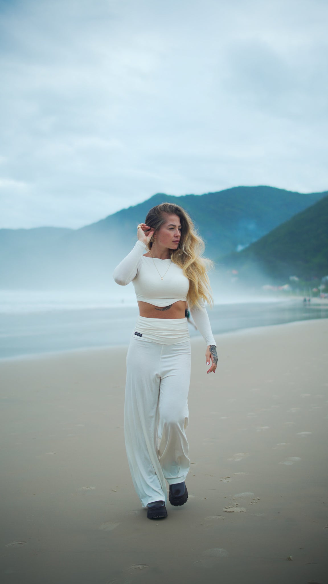Conjunto Peace Offwhite