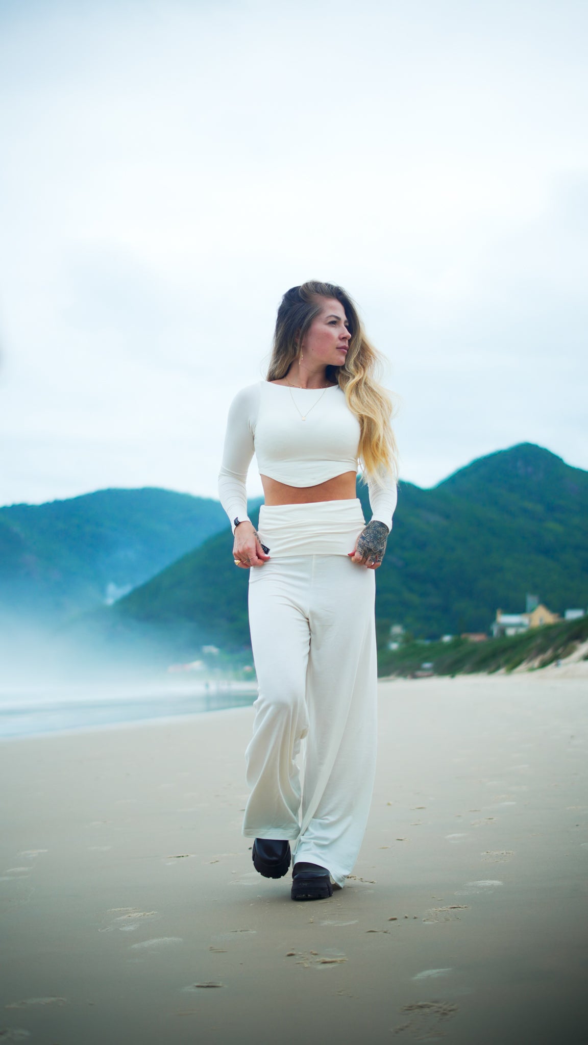 Conjunto Peace Offwhite