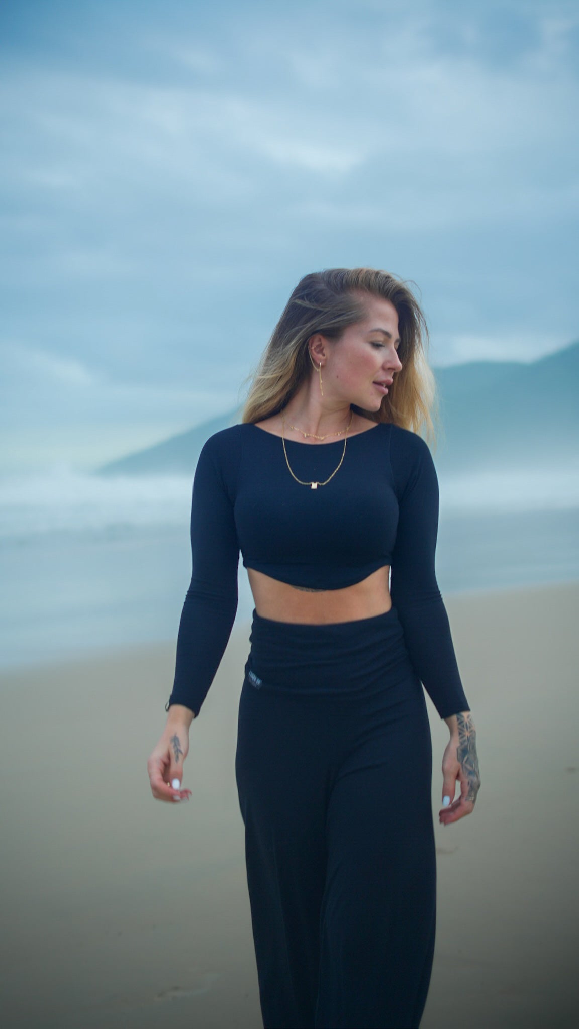 Conjunto Peace Preto