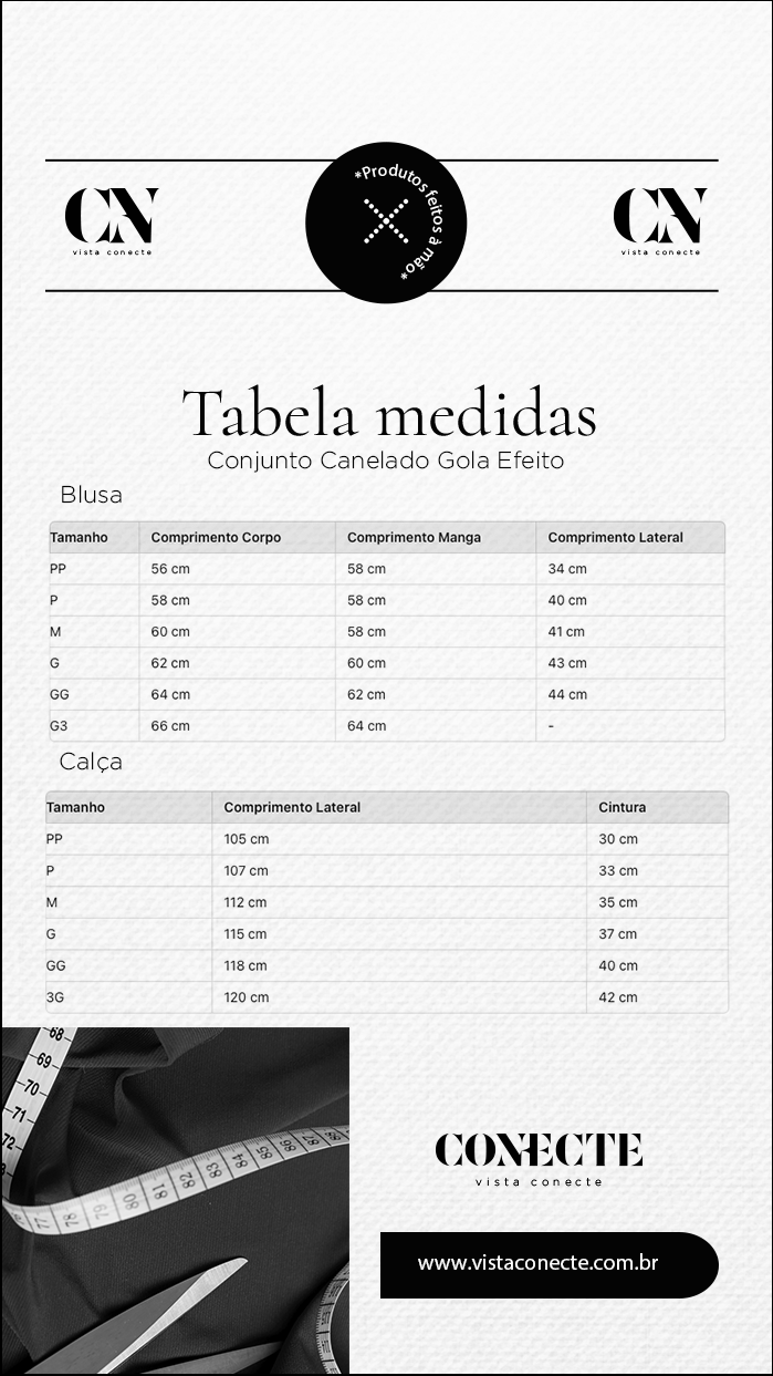 Conjunto Canelado Telha