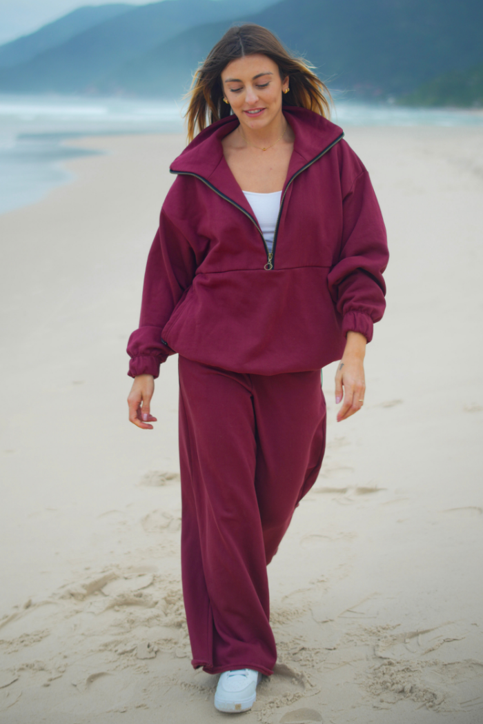 Conjunto Cozy Marsala
