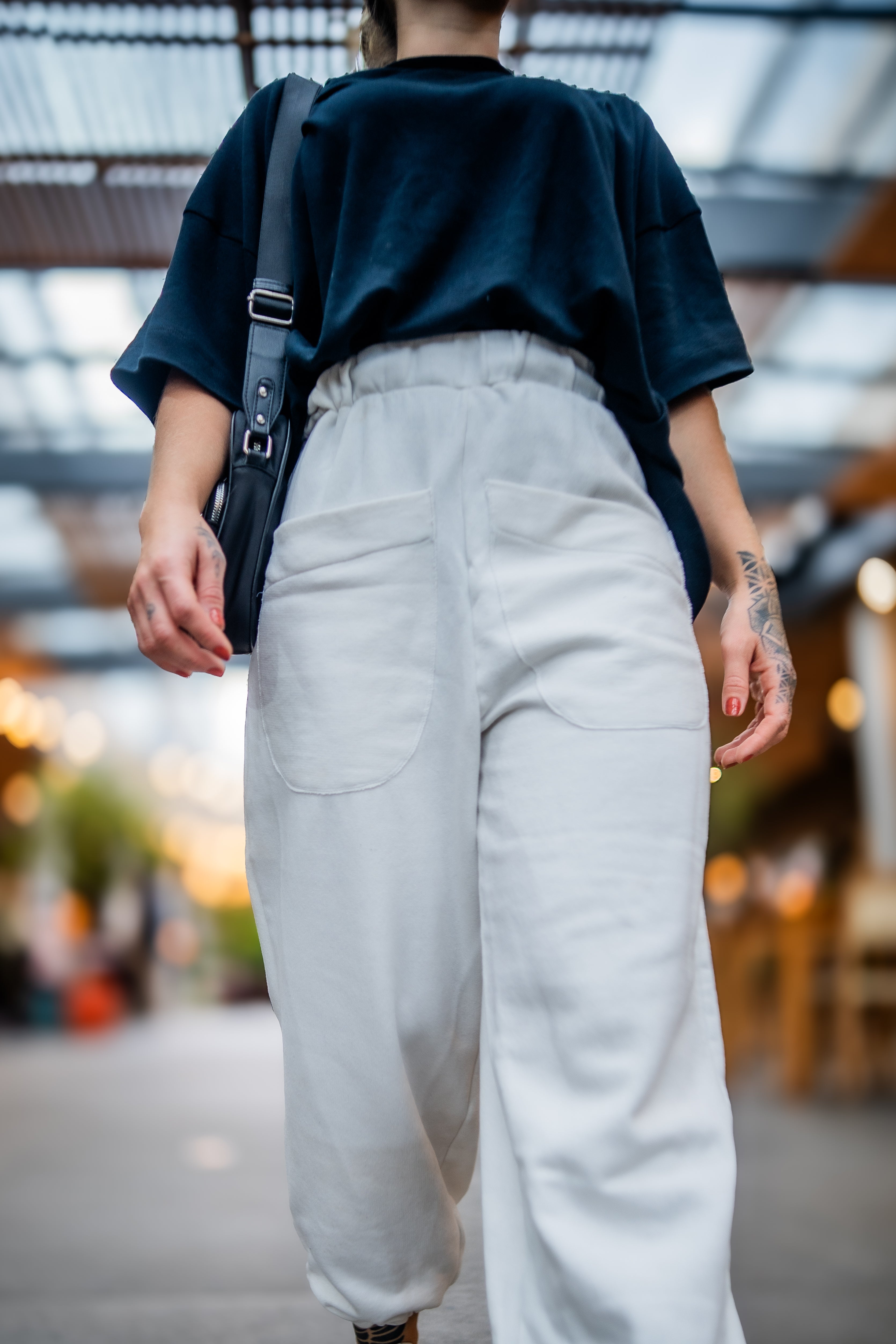 Calça Bolso Frontal Offwhite