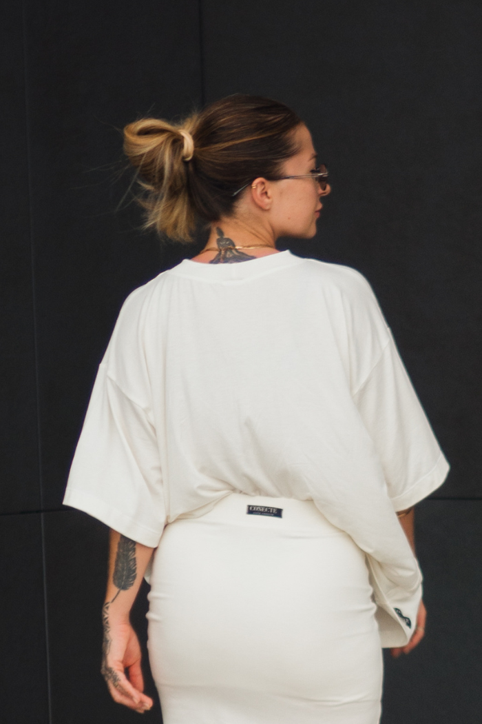 Camiseta Oversized Offwhite