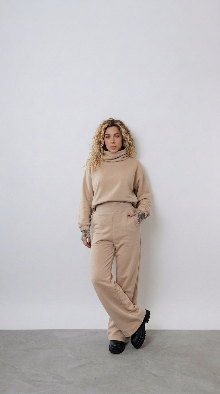 Conjunto Wide Nude