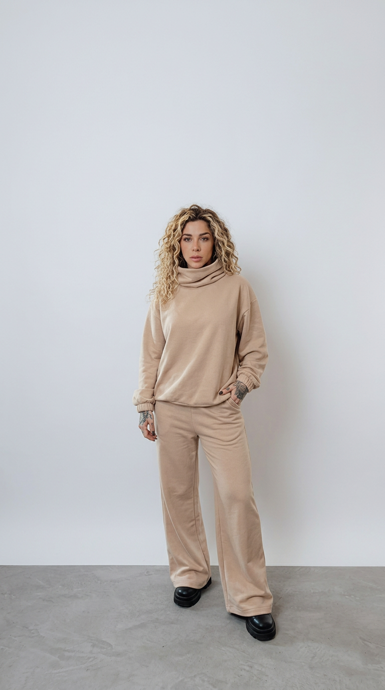 Conjunto Wide Nude