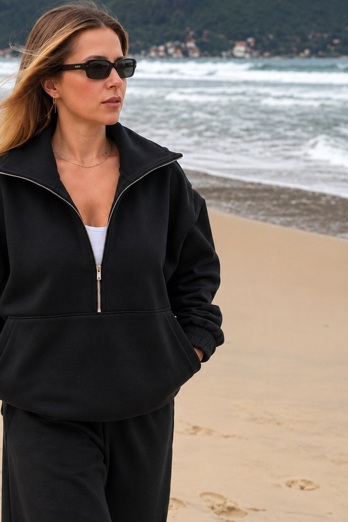 Moletom Cozy Preto