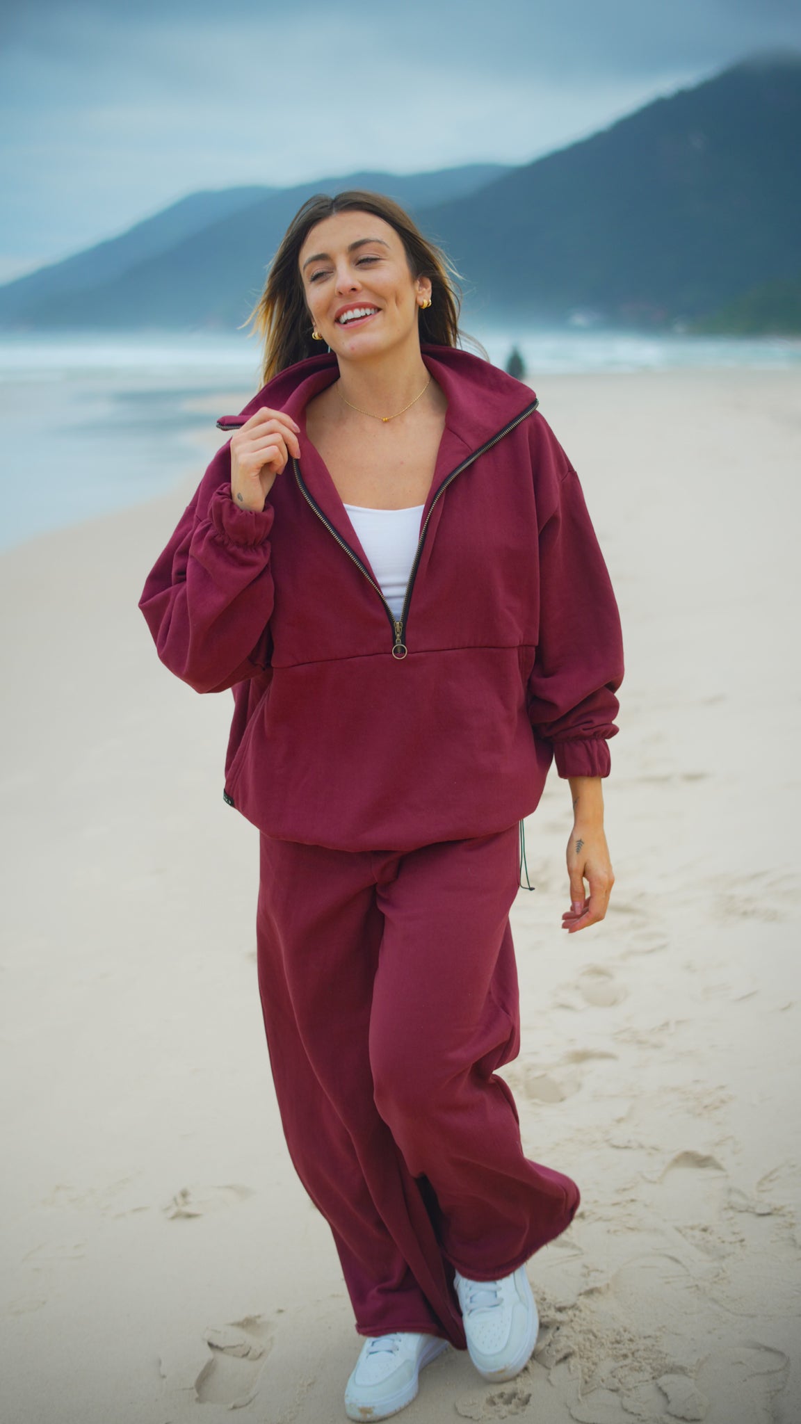 Conjunto Cozy Marsala