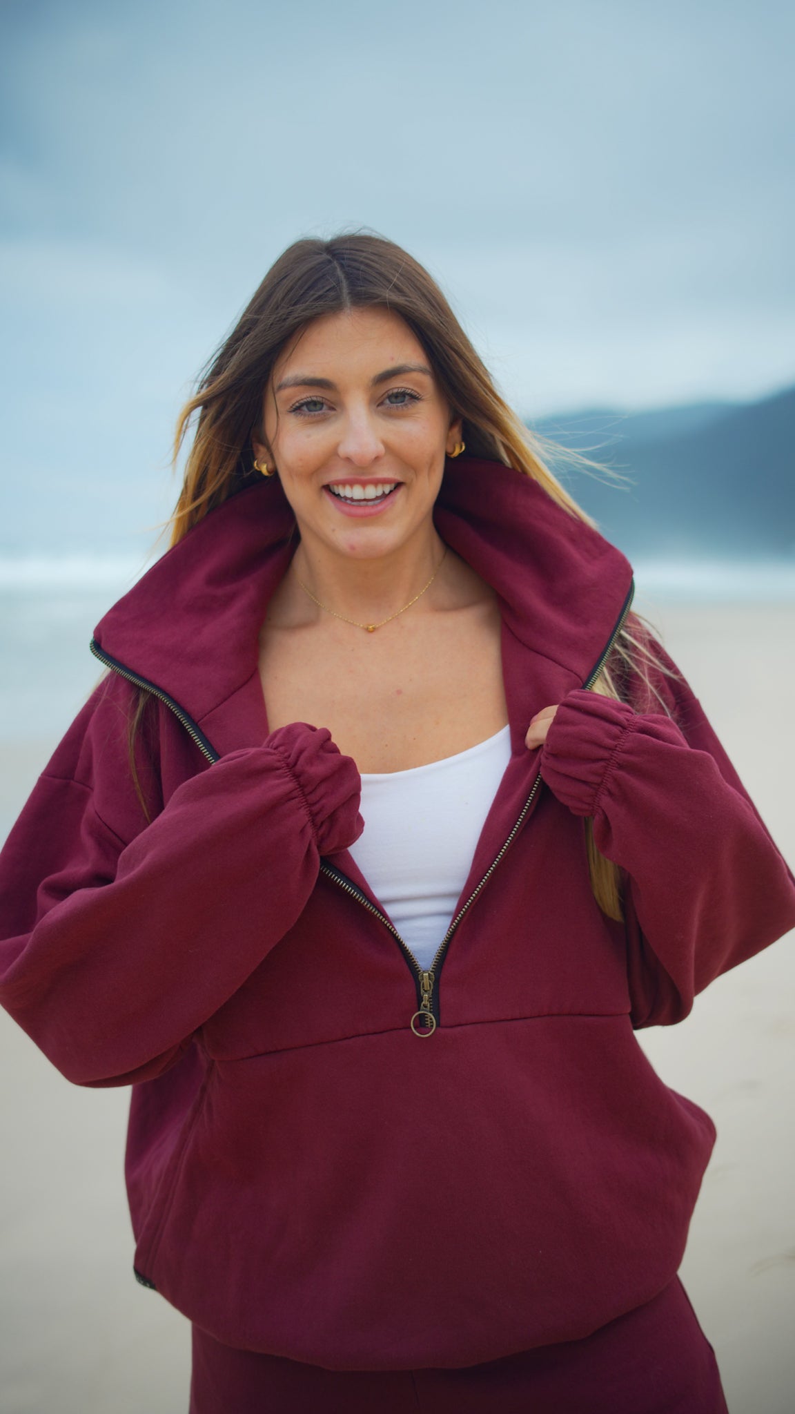 Conjunto Cozy Marsala