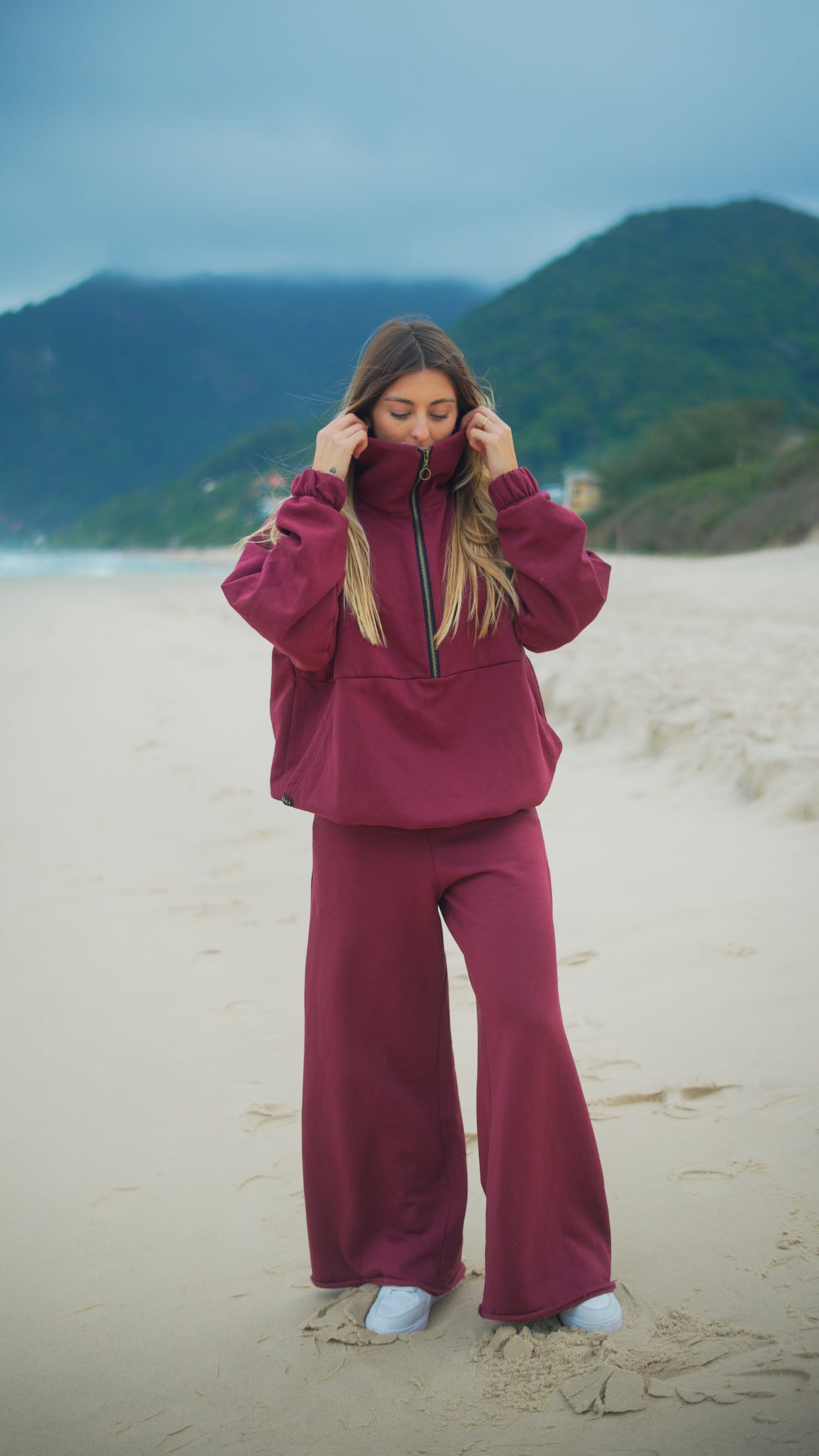 Conjunto Cozy Marsala