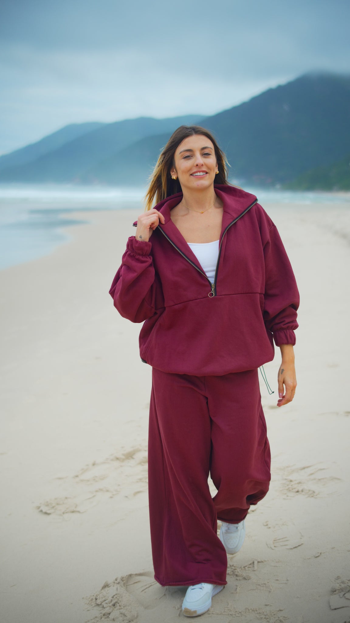 Conjunto Cozy Marsala