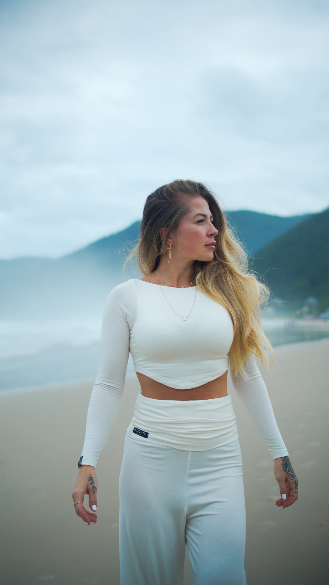 Conjunto Peace Offwhite