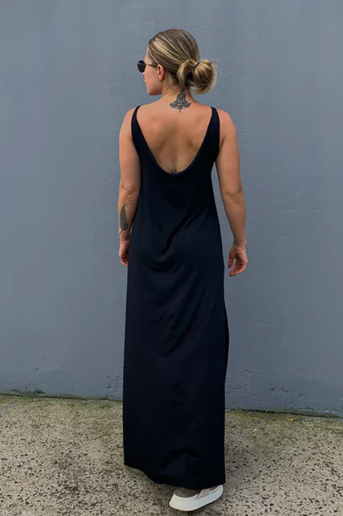 Vestido Amplo Preto