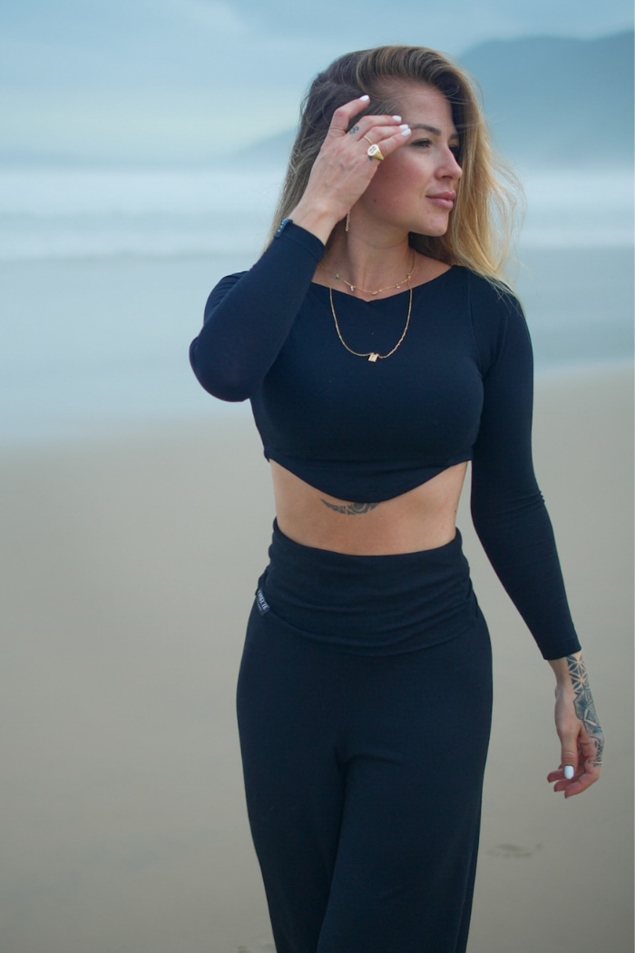 Conjunto Peace Preto