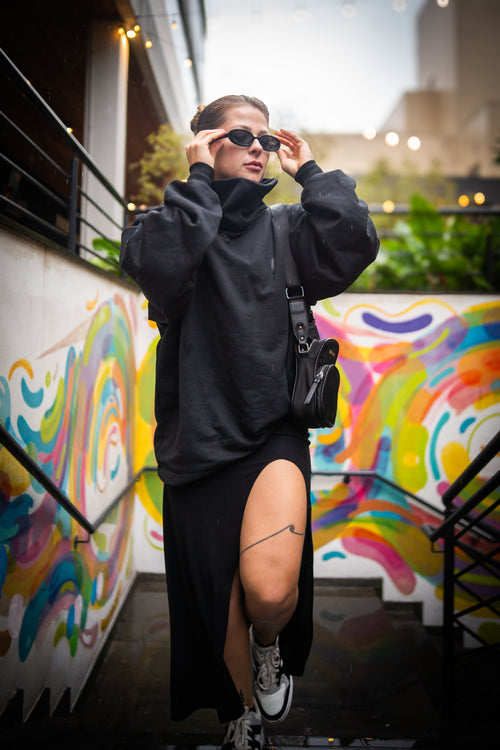 Saia Midi Fenda Frontal