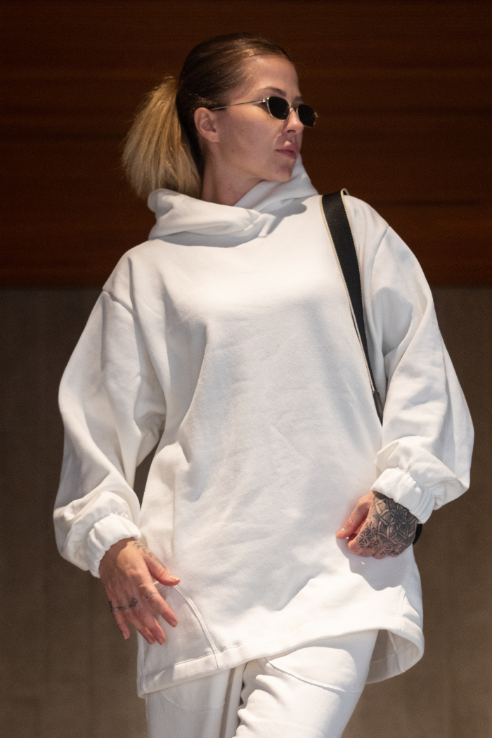 Moletom Longo Off White