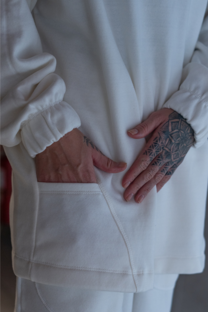 Moletom Longo Off White