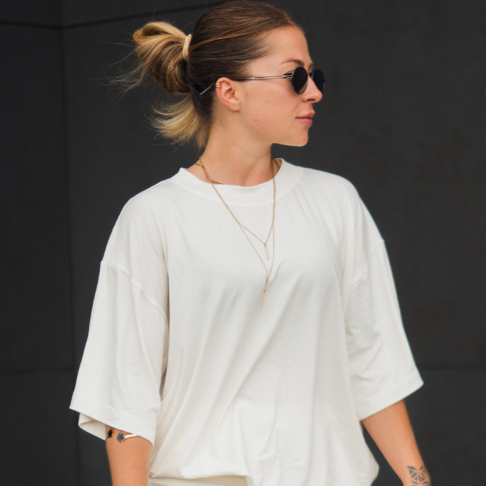 Camiseta Oversized Offwhite