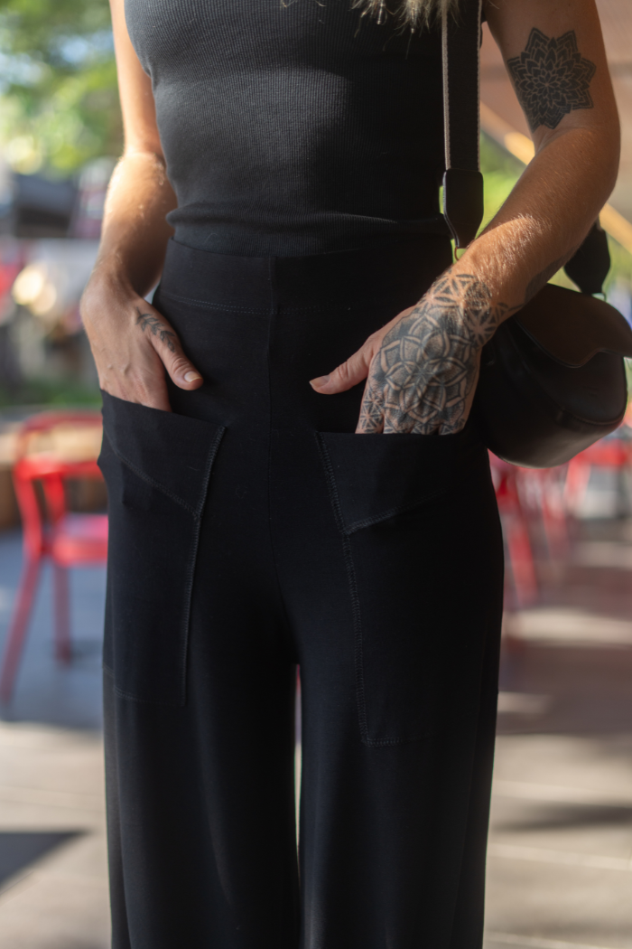 Calça Pantalona Preta