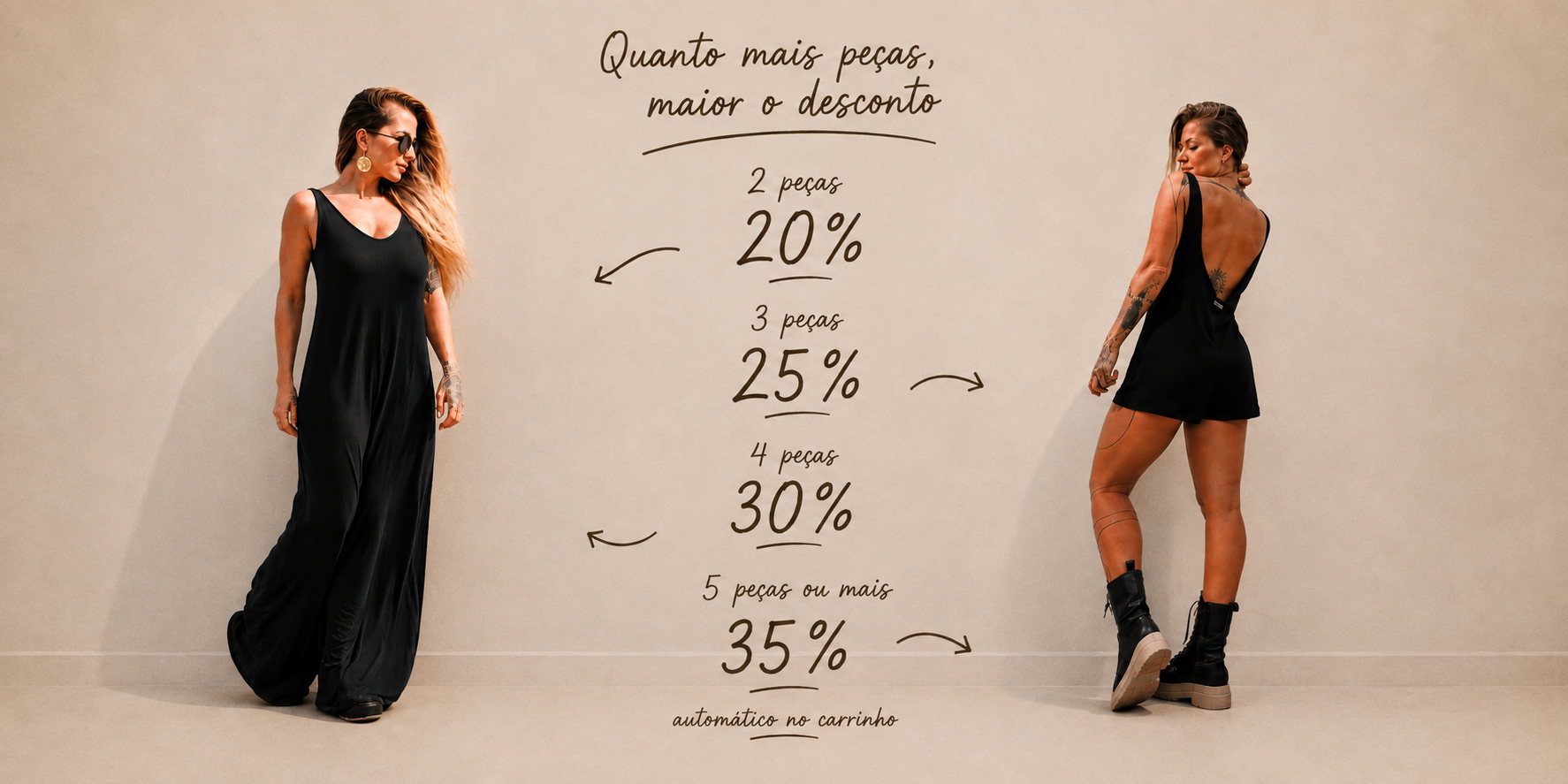 CONECTA: quanto mais peças, maior o desconto — até 35% off automático no carrinho