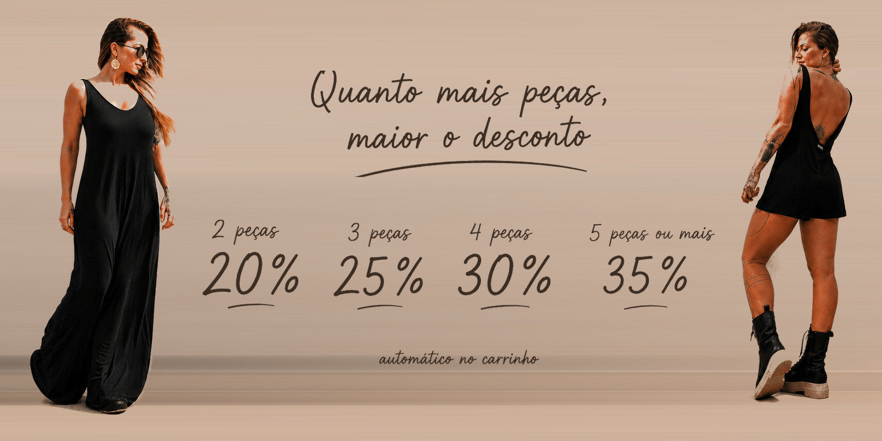 CONECTA: quanto mais peças, maior o desconto — até 35% off automático no carrinho