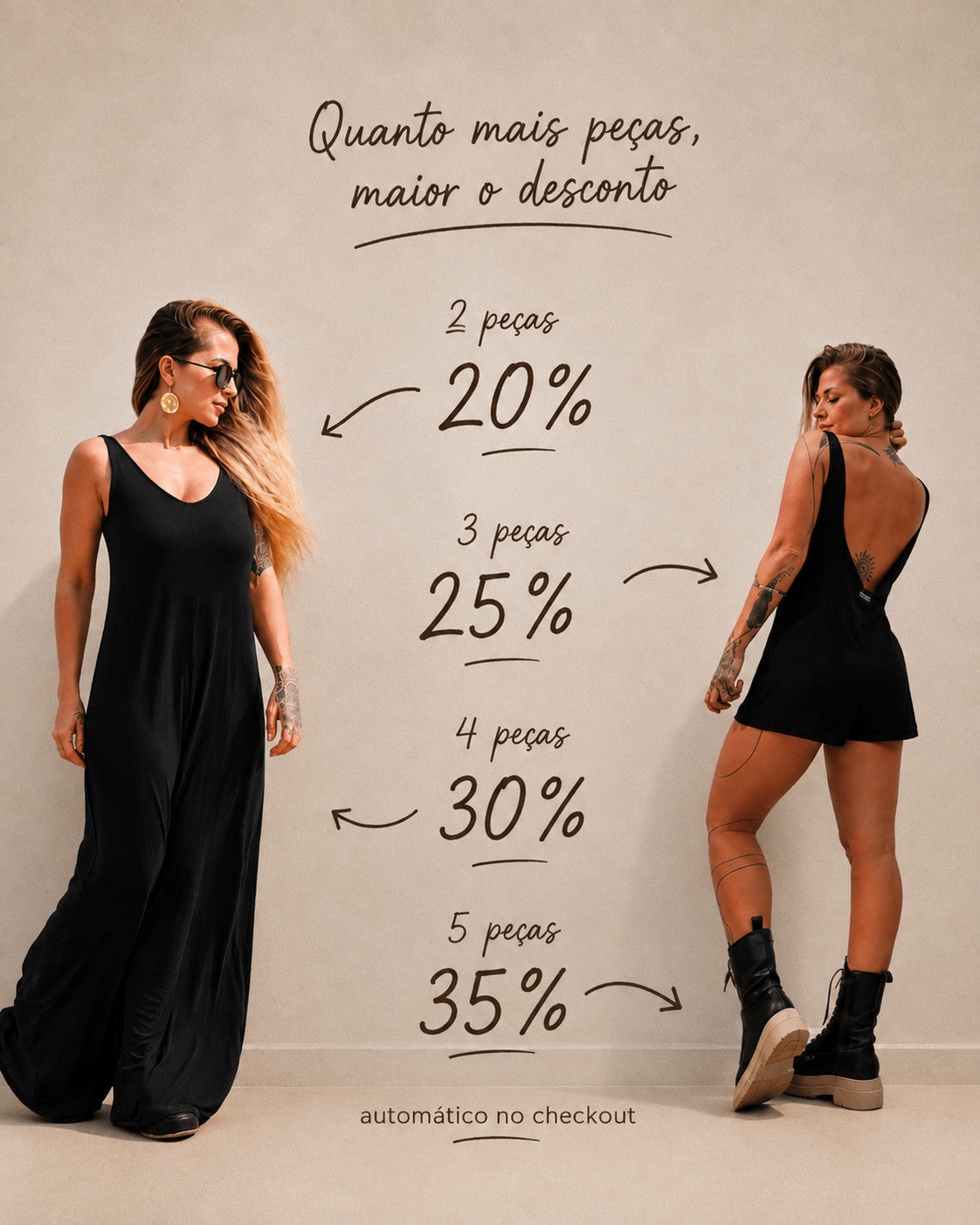 CONECTA: quanto mais peças, maior o desconto — até 35% off automático no carrinho